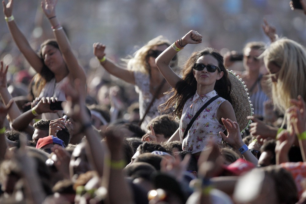 A Better Future being celebrated at a Music Festival